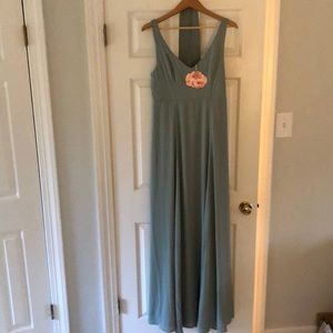 Jenny Maxi dress Silver sage Mumu L